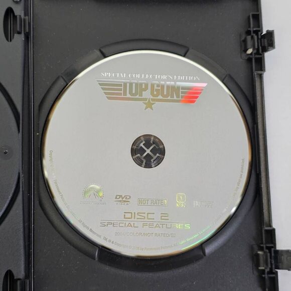 Top Gun DVD Original Paramount Release Tom Cruise - Picture 3 of 4